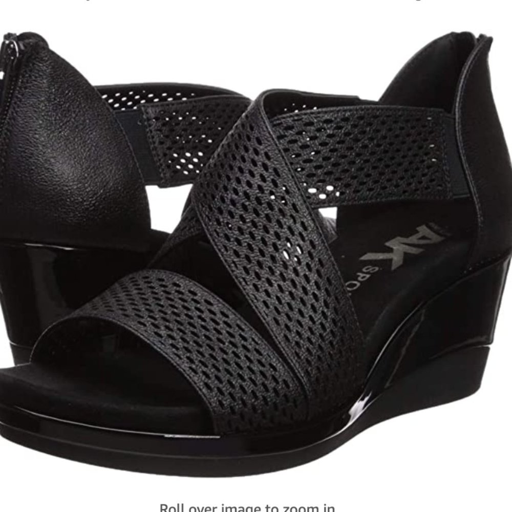 Anne Klein Women's Pebbles Wedge Sandal